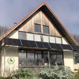 Façade Sud Maison PV