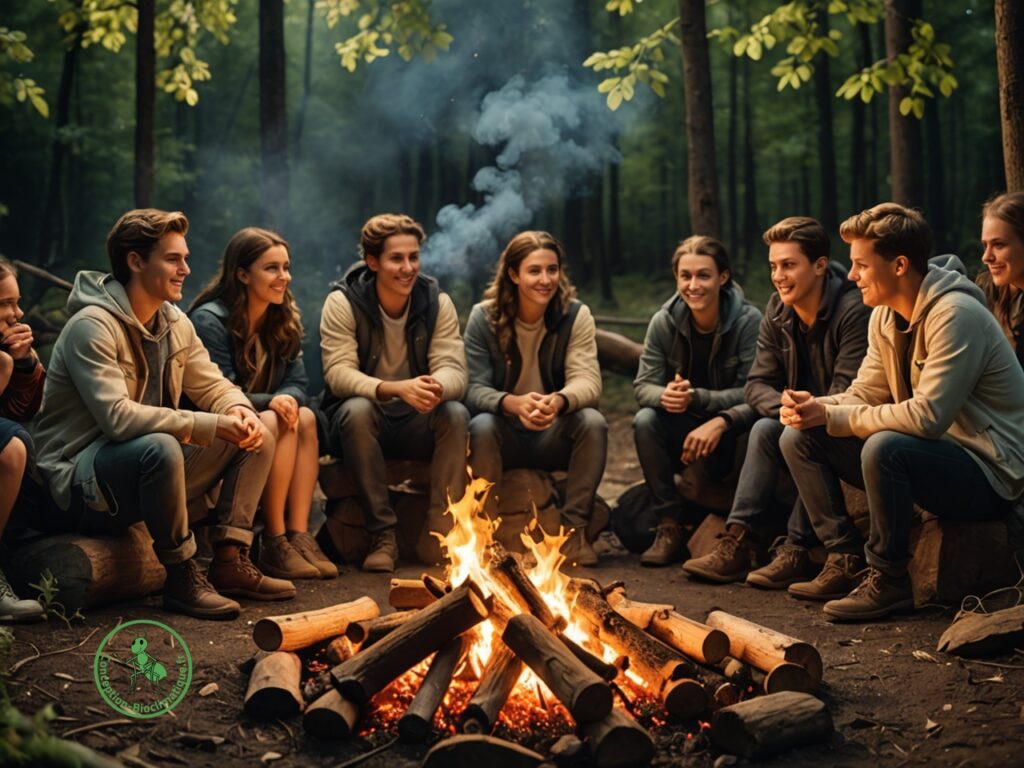 Autour du Feu de Camp