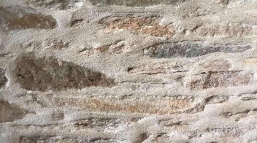 Détails joints de mur à la chaux