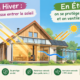 Maison bioclimatique _ hiver et été